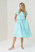 Image 8 of Soft linen dress features short sleeves and side pockets Molly from Baltic Linen